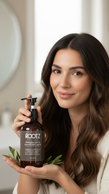 ROOTZ – Crescita Naturale Veloce & Capelli Più Folti